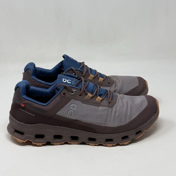 On Running Shoes - On Cloud Cloudvista Waterproof Running Shoes Womens 10 Multicolor Sneakers